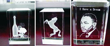 Inner Laser Engraving on Crystal/Glass