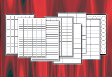 Self- Adhesive Labels for office uses