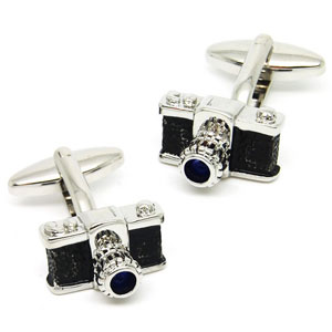 Classic Camera Style Cuff Links