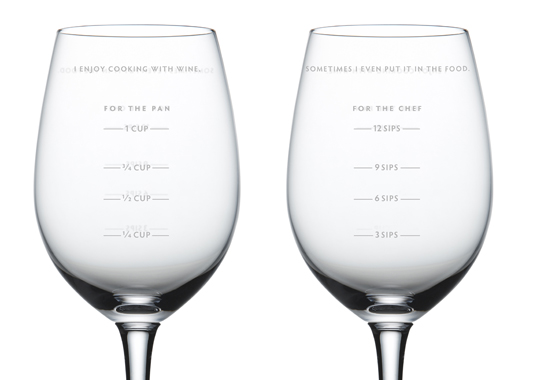 Sauced Measuring Wineglass