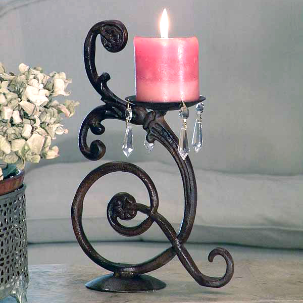 Wrought Candle Holder to Light up your Dinner!