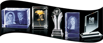 2D & 3D crystal portraits 